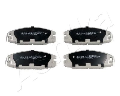 Brake Pad Set, disc brake ASHIKA 50-09-904