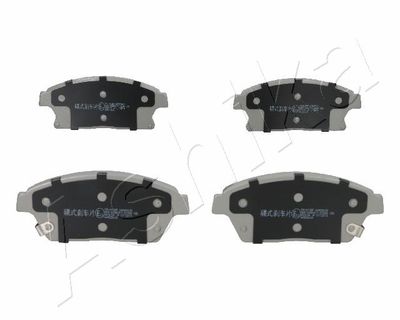 Brake Pad Set, disc brake ASHIKA 50-0W-W13