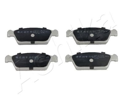 Brake Pad Set, disc brake ASHIKA 50-W0-000