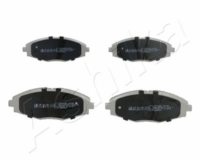 Brake Pad Set, disc brake ASHIKA 50-W0-004