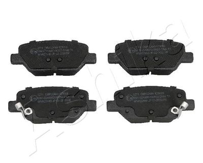 Brake Pad Set, disc brake ASHIKA 51-00-0211