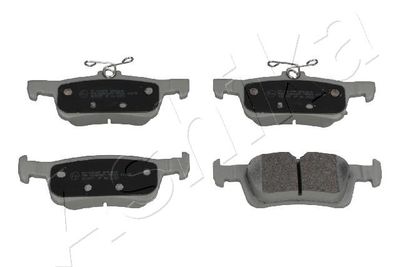 Brake Pad Set, disc brake ASHIKA 51-00-0319