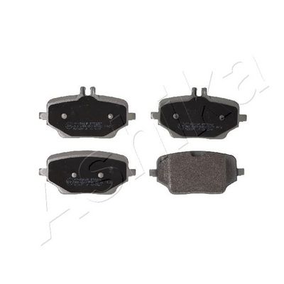 Brake Pad Set, disc brake ASHIKA 51-00-0541