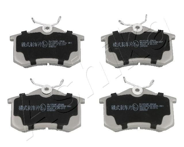 ASHIKA 51-00-0700 Brake Pad Set, disc brake