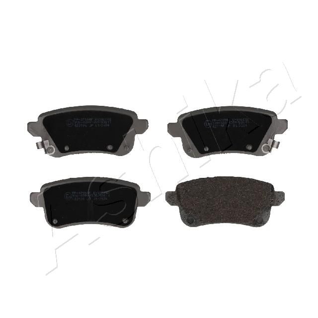 ASHIKA 51-00-0709 Brake Pad Set, disc brake
