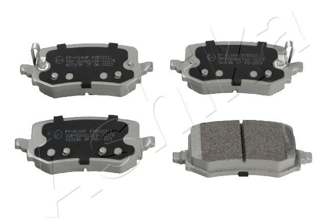ASHIKA 51-0H-H14 Brake Pad Set, disc brake