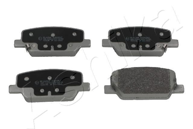 ASHIKA 51-0H-H15 Brake Pad Set, disc brake
