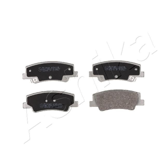 ASHIKA 51-0H-H16 Brake Pad Set, disc brake