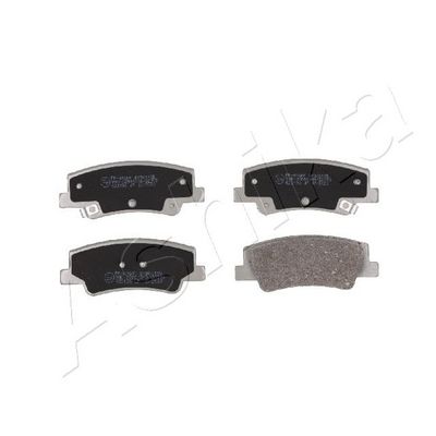 Brake Pad Set, disc brake ASHIKA 51-0H-H16