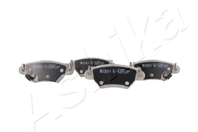 Brake Pad Set, disc brake ASHIKA 51-00-00016