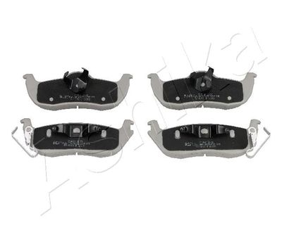 Brake Pad Set, disc brake ASHIKA 51-00-001