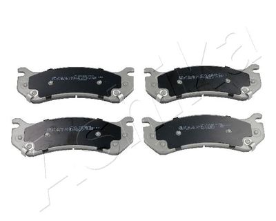 Brake Pad Set, disc brake ASHIKA 51-00-004