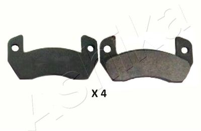 Brake Pad Set, disc brake ASHIKA 51-00-008
