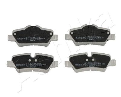 Brake Pad Set, disc brake ASHIKA 51-00-0118