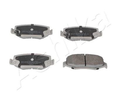 Brake Pad Set, disc brake ASHIKA 51-00-011