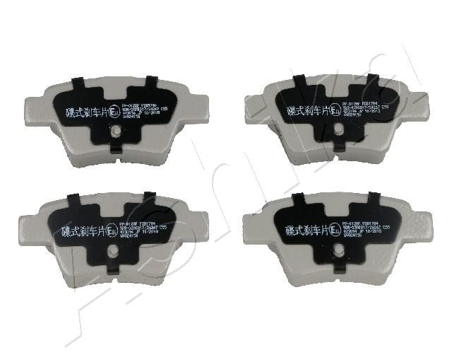 ASHIKA 51-00-012 Brake Pad Set, disc brake