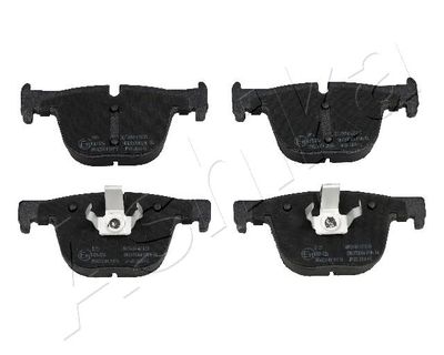 Brake Pad Set, disc brake ASHIKA 51-00-0121