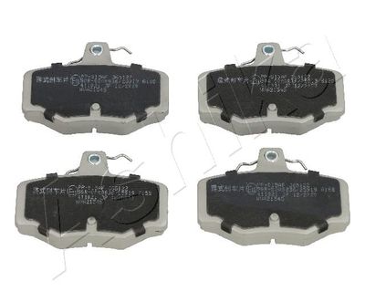 Brake Pad Set, disc brake ASHIKA 51-00-015
