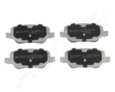 Brake Pad Set, disc brake ASHIKA 51-00-0202