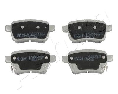 Brake Pad Set, disc brake ASHIKA 51-00-0209