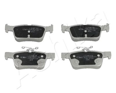 Brake Pad Set, disc brake ASHIKA 51-00-0303