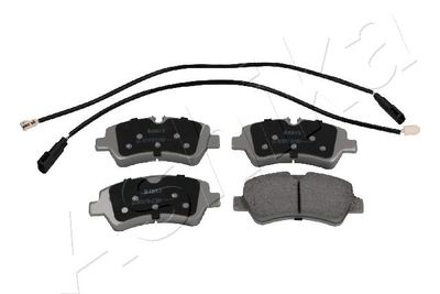 Brake Pad Set, disc brake ASHIKA 51-00-0307