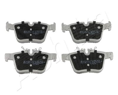 Brake Pad Set, disc brake ASHIKA 51-00-0507