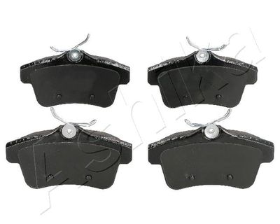 Brake Pad Set, disc brake ASHIKA 51-00-0604