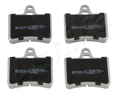Brake Pad Set, disc brake ASHIKA 51-00-0605