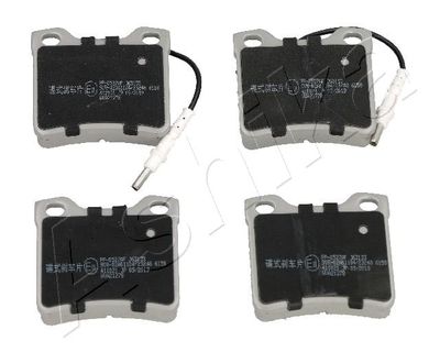 Brake Pad Set, disc brake ASHIKA 51-00-0616