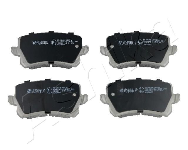 ASHIKA 51-00-0904 Brake Pad Set, disc brake