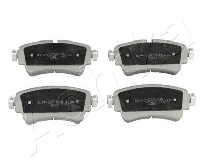 Brake Pad Set, disc brake ASHIKA 51-00-0910