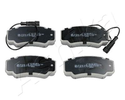 Brake Pad Set, disc brake ASHIKA 51-01-101