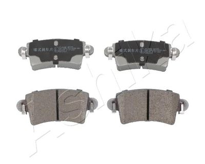 Brake Pad Set, disc brake ASHIKA 51-01-102
