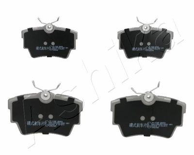 Brake Pad Set, disc brake ASHIKA 51-01-109