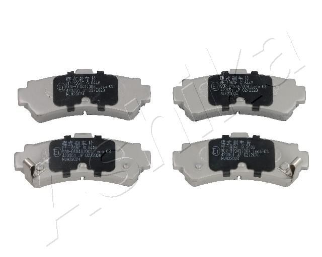 ASHIKA 51-01-196 Brake Pad Set, disc brake