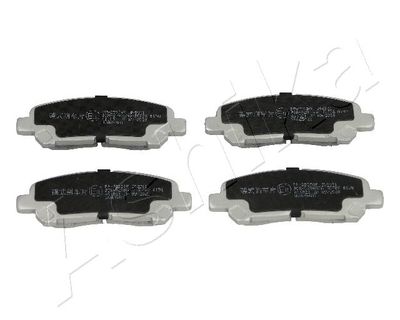 Brake Pad Set, disc brake ASHIKA 51-02-2000