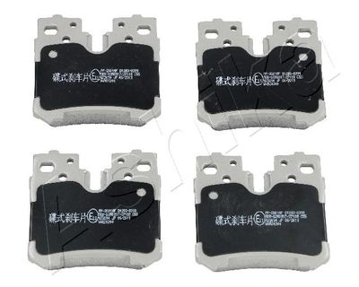 Brake Pad Set, disc brake ASHIKA 51-02-2001