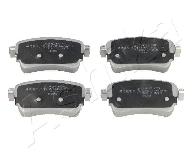 ASHIKA 51-02-2004 Brake Pad Set, disc brake