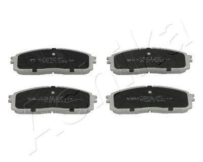 Brake Pad Set, disc brake ASHIKA 51-02-206
