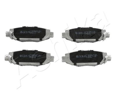 Brake Pad Set, disc brake ASHIKA 51-02-212