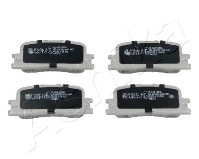Brake Pad Set, disc brake ASHIKA 51-02-216