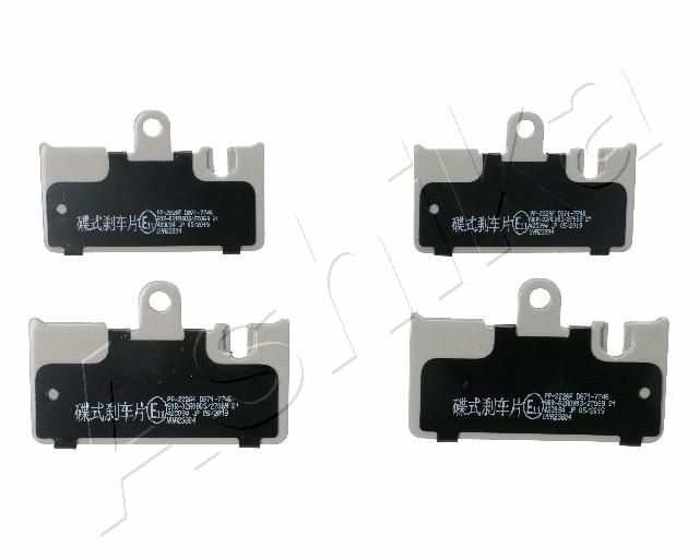 ASHIKA 51-02-222 Brake Pad Set, disc brake