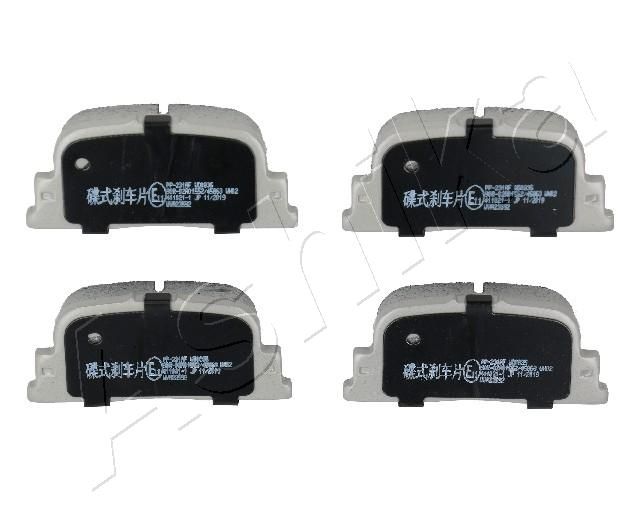 ASHIKA 51-02-231 Brake Pad Set, disc brake