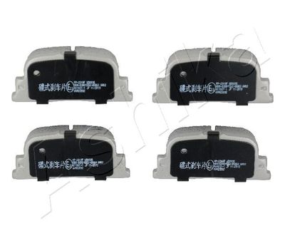 Brake Pad Set, disc brake ASHIKA 51-02-231