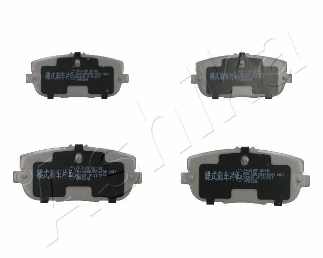 ASHIKA 51-03-311 Brake Pad Set, disc brake