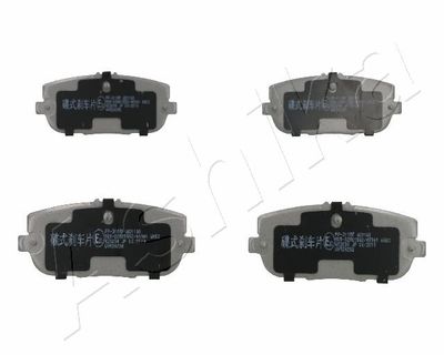 Brake Pad Set, disc brake ASHIKA 51-03-311