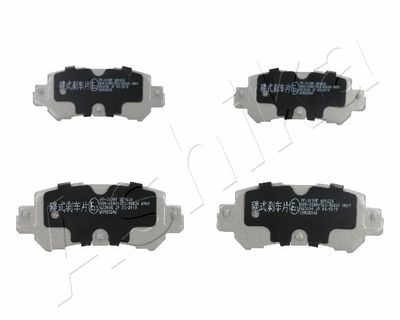 Brake Pad Set, disc brake ASHIKA 51-03-313