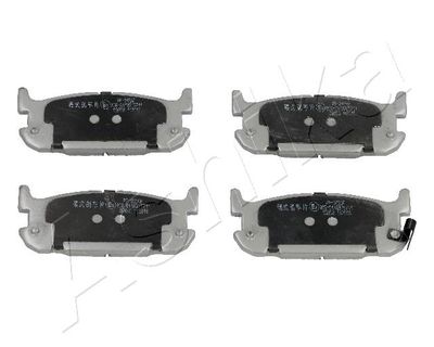 Brake Pad Set, disc brake ASHIKA 51-03-345