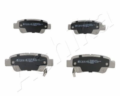 Brake Pad Set, disc brake ASHIKA 51-04-400